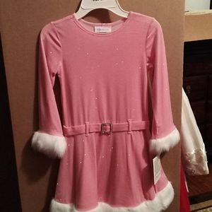New Bonnie Jean Girl's Christmas dress